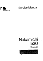 Nakamichi 530-Service-Manual